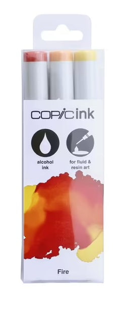Copic Alcohol Ink Set 3 Fire – Art Materials